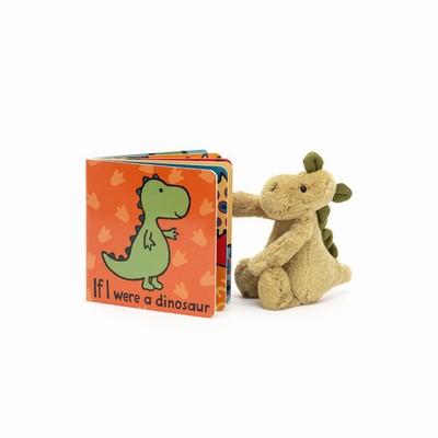 Jellycat If I Were A Dinosaur and Bashful Dino Small | VNIZ-29786